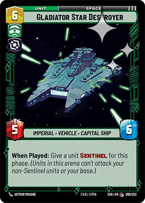 Gladiator Star Destroyer SOR 86