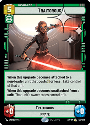 Traitorous SOR 122