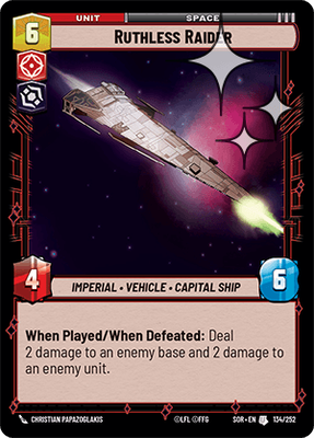 Ruthless Raider SOR 134