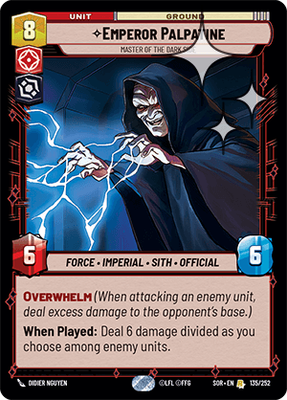 Emperor Palpatine SOR 135