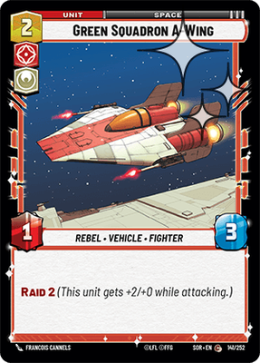 Green Squadron A-Wing SOR 141