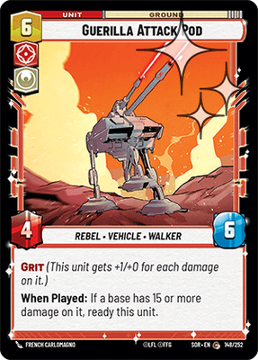 Guerilla Attack Pod SOR 148