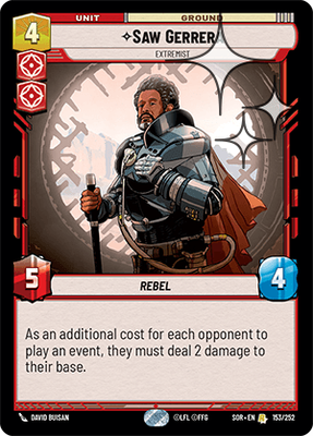 Saw Gerrera SOR 153