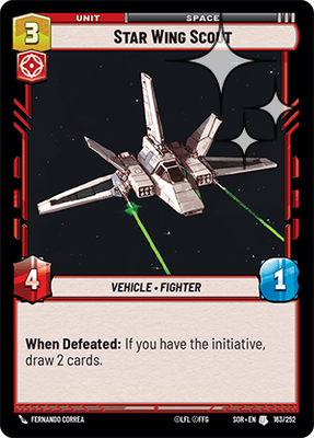 Star Wing Scout SOR 163