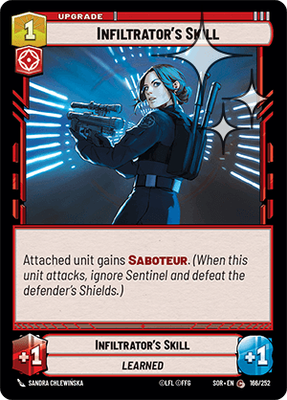 Infiltrator's Skill SOR 166