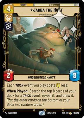 Jabba the Hutt SOR 181