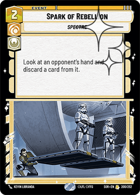 Spark of Rebellion SOR 200