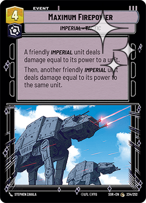 Maximum Firepower SOR 234