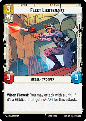 Fleet Lieutenant SOR 240