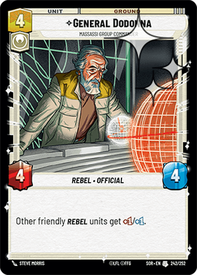 General Dodonna SOR 242