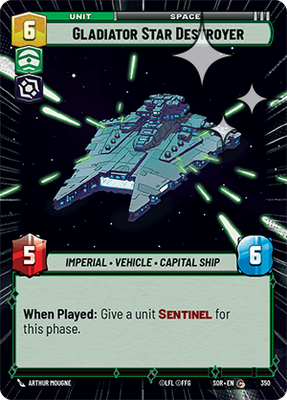 Gladiator Star Destroyer SOR 350