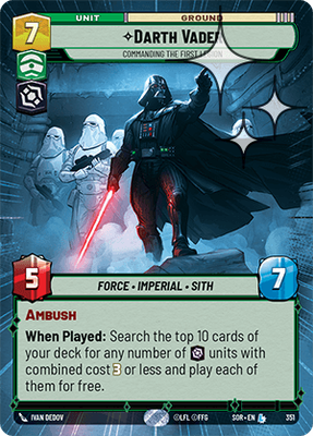 Darth Vader SOR 351