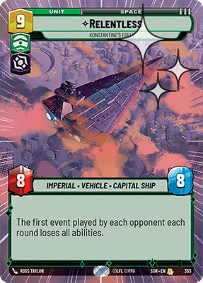 Relentless SOR 353
