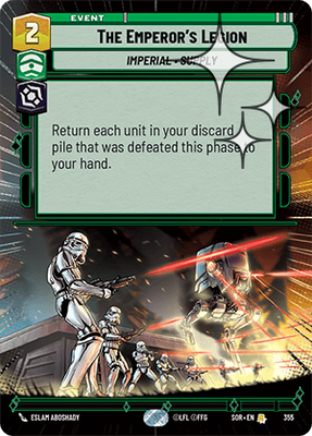 The Emperor's Legion SOR 355