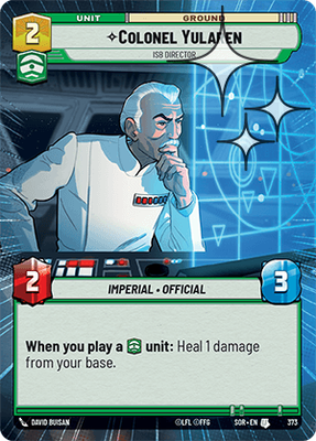 Colonel Yularen SOR 373
