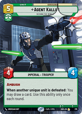 Agent Kallus SOR 379