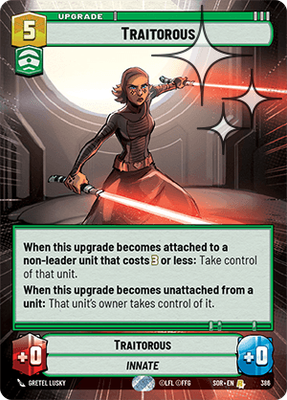 Traitorous SOR 386