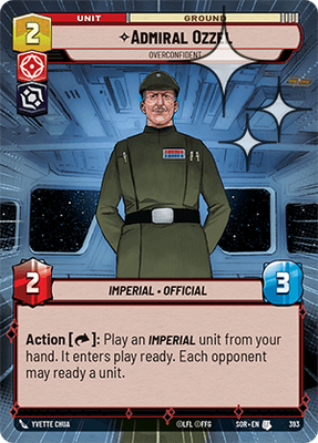 Admiral Ozzel SOR 393
