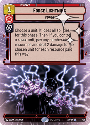 Force Lightning SOR 401
