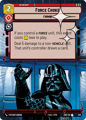 Force Choke SOR 402