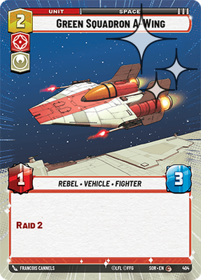 Green Squadron A-Wing SOR 404