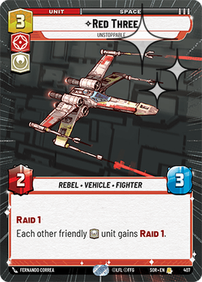 Red Three SOR 407
