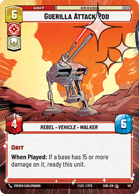 Guerilla Attack Pod SOR 411