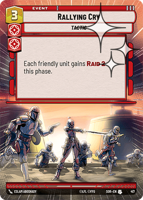 Rallying Cry SOR 417