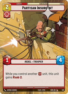 Partisan Insurgent SOR 422