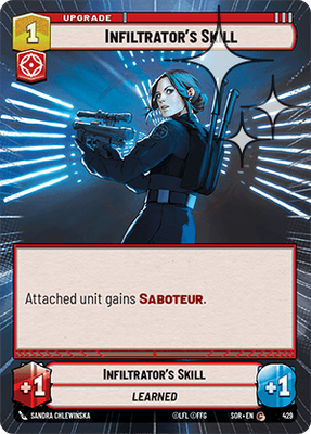 Infiltrator's Skill SOR 429