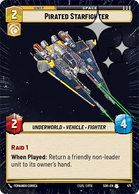Pirated Starfighter SOR 471