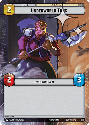 Underworld Thug SOR 505