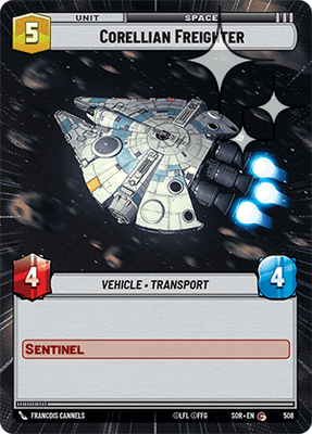 Corellian Freighter SOR 508