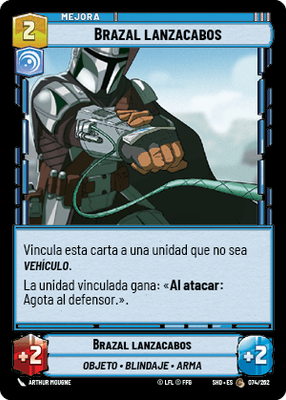 Brazal lanzacabos