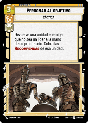 Perdonar al objetivo