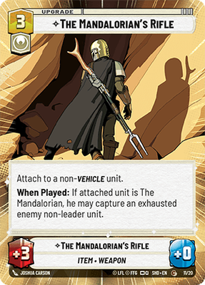 The Mandalorian's Rifle SHD 11