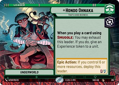 Hondo Ohnaka SHD 285