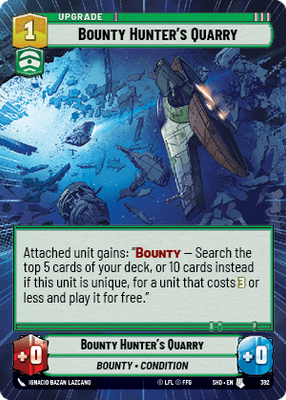 Bounty Hunter's Quarry SHD 392
