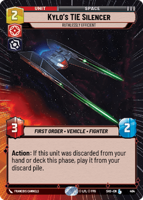 Kylo's TIE Silencer SHD 404