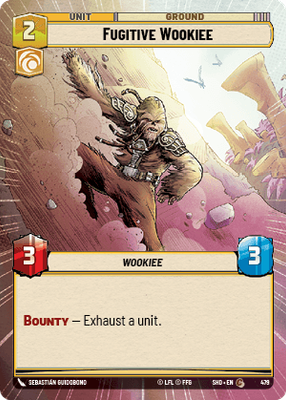 Fugitive Wookiee SHD 479