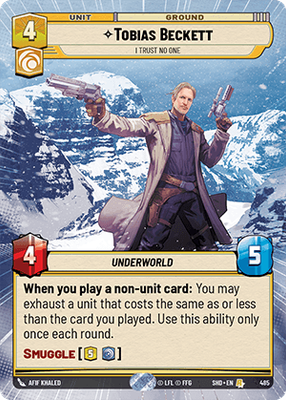 Tobias Beckett SHD 485