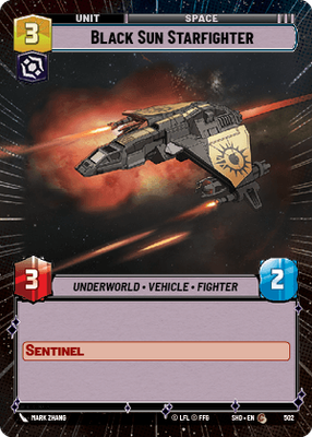Black Sun Starfighter SHD 502