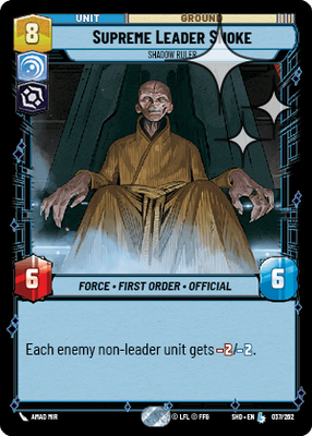 Supreme Leader Snoke SHD 37