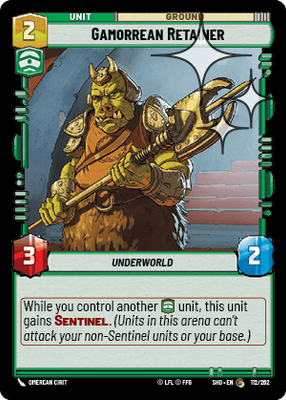 Gamorrean Retainer SHD 112