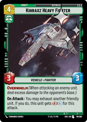 Kihraxz Heavy Fighter SHD 118