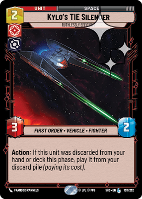 Kylo's TIE Silencer SHD 135