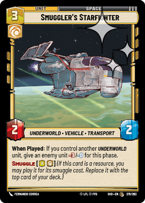 Smuggler's Starfighter SHD 215
