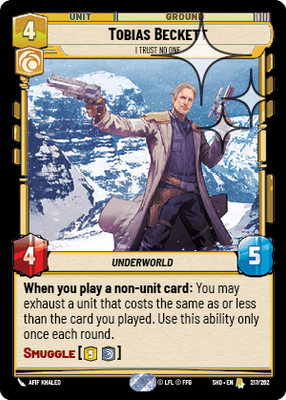 Tobias Beckett SHD 217
