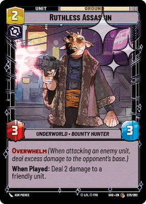 Ruthless Assassin SHD 235