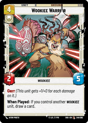 Wookiee Warrior SHD 249